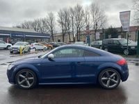 Begagnad Audi TT S-Line 211 HK (155 kW) 2012 Blå Sportkupé
