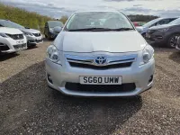 Used Toyota Auris Hybrid 2010 Silver Hatchback