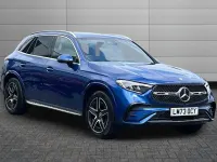 Used Mercedes GLC220 AMG line 217 HP (159 kW) 2023 Spectral blue SUV