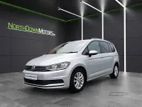 Used VW Touran SE 115 HP (84 kW) 2018 Silver MPV