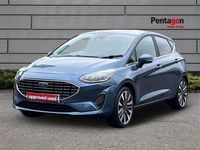 Used Ford Fiesta Titanium X 99 HP (72 kW) 2023 Blue Hatchback
