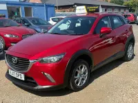 Used Mazda CX-3 105 HP (77 kW) 2017 Red SUV