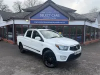 Used SsangYong Musso 178 HP (130 kW) 2017 White Pickup