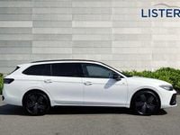 Used VW Passat R-line 204 HP (150 kW) 2025 Pure white grenadilla black Estate