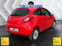 Used Ford Ka Zetec 69 HP (50 kW) 2015 Red Hatchback