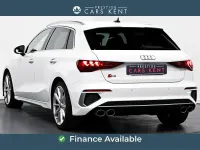 Used Audi S3 Sportback Advanced 310 HP (228 kW) 2021 White Hatchback