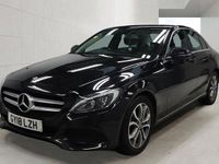 Used Mercedes C200 136 HP (100 kW) 2018 Black Sedan