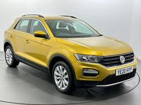 Used VW T-Roc SE 150 HP (110 kW) 2020 Yellow SUV