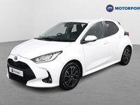 Used Toyota Yaris Hybrid Design 2023 White Hatchback