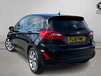 Used Ford Fiesta Titanium 125 HP (91 kW) 2018 Black Hatchback