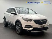 Used Vauxhall Grandland X Elite 130 HP (95 kW) 2018 White SUV