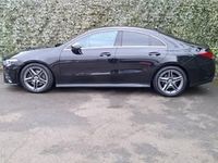 Used Mercedes CLA200 AMG line 163 HP (119 kW) 2020 Black Sedan