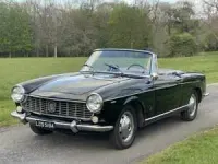 Used Fiat 1500 67 HP (49 kW) 1963 Black Cabriolet