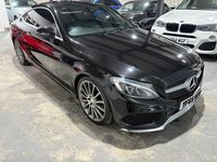 Used Mercedes C220 AMG Line Premium 170 HP (125 kW) 2015 Black Coupe