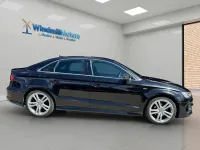 Used Audi A3 S-Line 150 HP (110 kW) 2015 Black Sedan