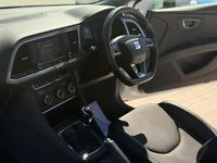 Begagnad Seat Leon FR 2015 Vit Halvkombi