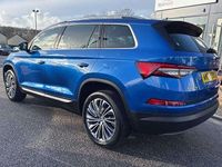 Used Skoda Kodiaq SE L Executive 196 HP (144 kW) 2023 Race blue metallic SUV