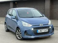 Used Hyundai i10 Premium SE 2017 Blue Hatchback