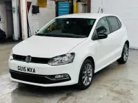 Used VW Polo Design 2015 White Hatchback