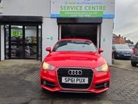Begagnad Audi A1 S-Line 2011 Röd Halvkombi