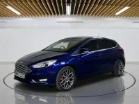 Używany Ford Focus Titanium X 120 KM (88 kW) 2017 Niebieski Hatchback