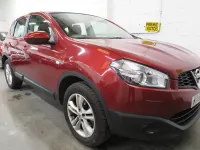 Used Nissan Qashqai Acenta 110 HP (80 kW) 2012 Red SUV