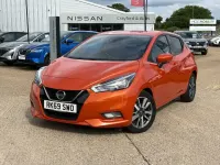Used Nissan Micra Tekna 100 HP (73 kW) 2019 Orange Hatchback