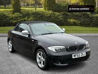 Used BMW 118 Cabriolet Exclusive 2012 Black Cabriolet