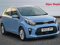 Used Kia Picanto 66 HP (48 kW) 2022 Blue Hatchback