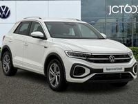 Used VW T-Roc R-line 150 HP (110 kW) 2022 White SUV