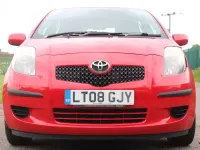 Used Toyota Yaris 2008 Red Hatchback