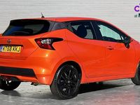 Begagnad Nissan Micra N-Connecta 100 HK (73 kW) 2019 Orange Halvkombi