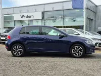 Used VW Golf VII Match 115 HP (84 kW) 2019 Blue Hatchback