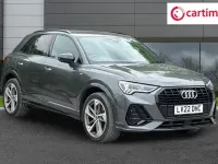 Begagnad Audi Q3 Black Edition 150 HK (110 kW) 2022 Grå SUV