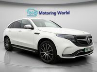 Used Mercedes EQC400 AMG line 300 kW (408 HP) 2021 White SUV