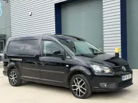 Używany VW Caddy Highline 140 KM (102 kW) 2014 Czarny Minivan