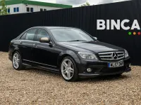 Used Mercedes C220 170 HP (125 kW) 2008 Black Sedan