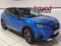 Used Peugeot e-2008 GT 100 kW (136 HP) 2020 Blue SUV