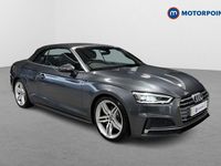 Used Audi A5 Cabriolet S-Line 190 HP (139 kW) 2019 Grey Cabriolet