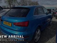 Used Audi Q3 S-line plus 180 HP (132 kW) 2016 Blue SUV