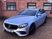 Used Mercedes E220 AMG line 2017 Silver Estate