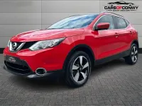 Used Nissan Qashqai N-TEC 110 HP (80 kW) 2016 Red SUV