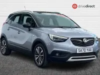 Used Vauxhall Crossland X Elite 83 HP (61 kW) 2020 Grey SUV