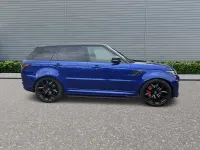 Used Land Rover Range Rover Sport SVR 575 HP (422 kW) 2021 Blue SUV