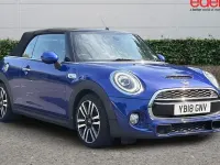 Used Mini Cooper S Cabriolet 192 HP (141 kW) 2018 Blue Cabriolet