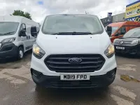 Used Ford Transit Custom Limited 130 HP (95 kW) 2018 White Van