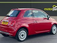 used Fiat 500 Hatchback 1.2 Lounge 3dr - Glass Roof - Rear Parking Sensors - Bluetooth Hatchback