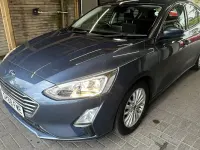 Used Ford Focus Titanium 125 HP (91 kW) 2018 Blue Hatchback