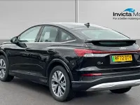 Used Audi Q4 e-tron Comfort 125 kW (170 HP) 2023 Mythos black metallic SUV