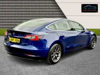 Used Tesla Model 3 Long Range AWD 366 kW (498 HP) 2020 Blue Sedan